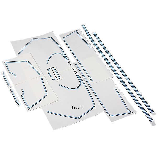 ピーエムシー PMC フィルムグラフィックセット Z1-R1 シルバーブルー WO店の通販は