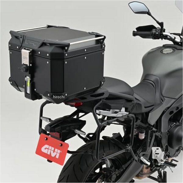 GIVI モノキーシステム トップケース シルバー/ブラック GIVI モノキーシステム トップケース シルバー/ブラック