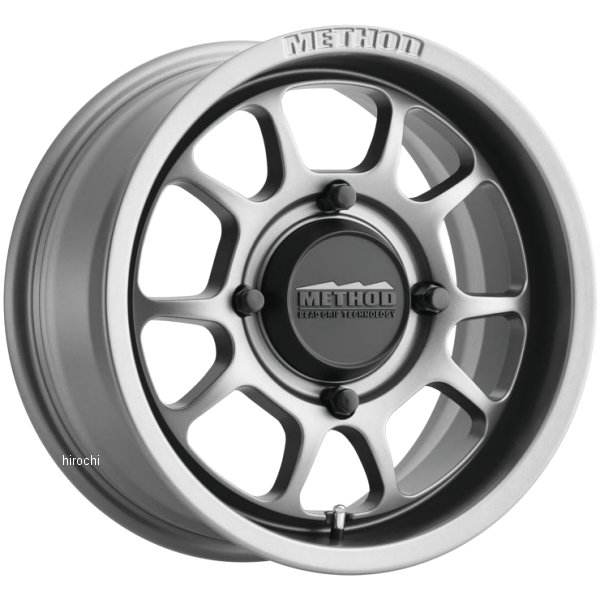 Method Race Wheels ホイール MR409 15X10 4/136 5+5 ST GRY 478354-TR WO店