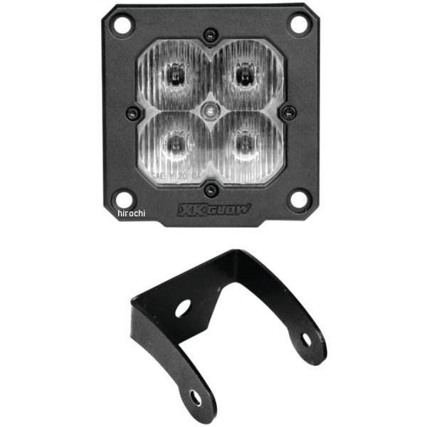 XKGLOW XKchrome 20w LED キューブライト RGB アクセント ライトキット ドライビングビーム 481608-TR WO店