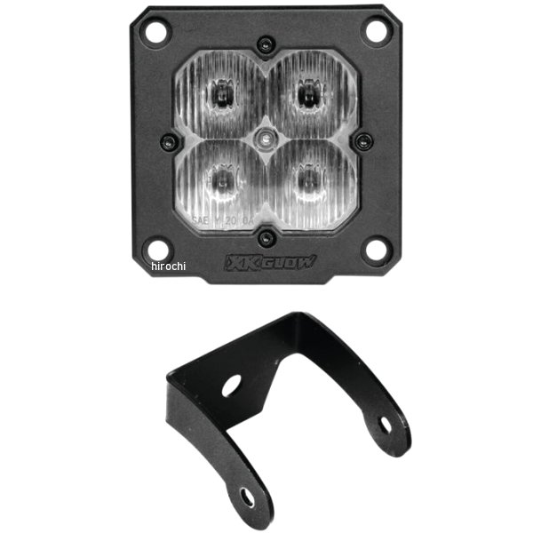 XKGLOW XKchrome 20w LED キューブライト RGB アクセント ライトキット スポットビーム 481614-TR WO店