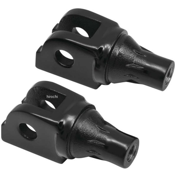クリアキン Kuryakyn ペグアダプター テーパー ドライバー側 18年-21年 FLSB、FXBB 黒 2個入り 483251-TR WO店