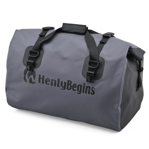 ヘンリービギンズ HenlyBegins DH-767 防水シートバッグ 60L グレー 48383 WO店