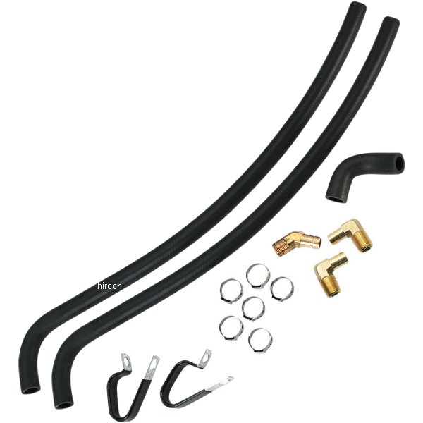 S&amp;Sサイクル S&amp;S Cycle T143 オイルラインキット 07年-16年 FLH 483940-TR WO店