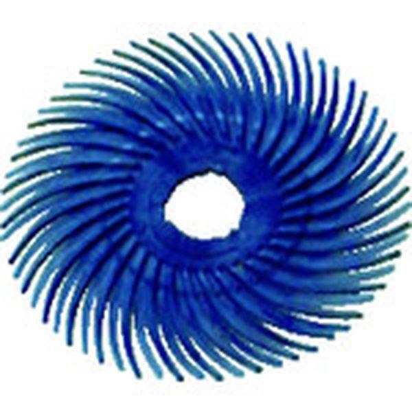 BRDISC4002X38 スリーエム 3M ラジアル・ブリッスルディスク ＃400相当 青 50.8mm 40枚入り BR DISC 400 2X3/8 WO店