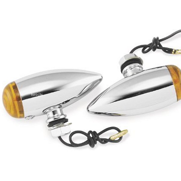 バイカーズチョイス Biker's Choice スムース バレット マーカー ライト ダブル球 アンバー 1個売り 489616-TR WO店