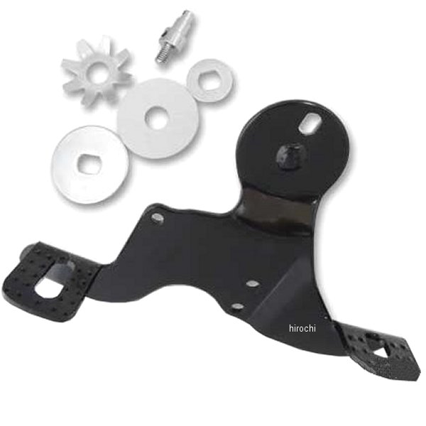 ガッツクローム ペダルセット ロッカークラッチ用 黒 WO店の通販は