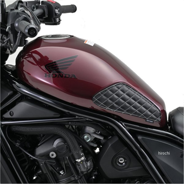 デイトナ レザーニーグリップパッド レブル1100 黒 49169 WO店