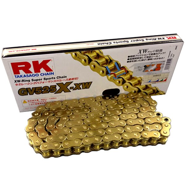 RKジャパン GV525X-XW-100 GVシリーズ チェーン (100L) GV525XXW100 WO店の通販は