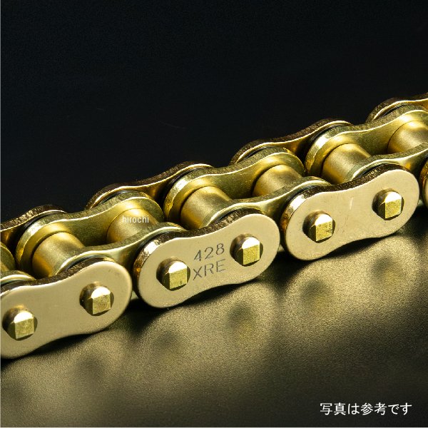 RKジャパン チェーン 110L ED GOLD 428XRE WO店【公式通販】