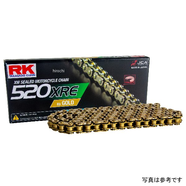 RKジャパン チェーン 100L ED GOLD 520XRE WO店の通販は