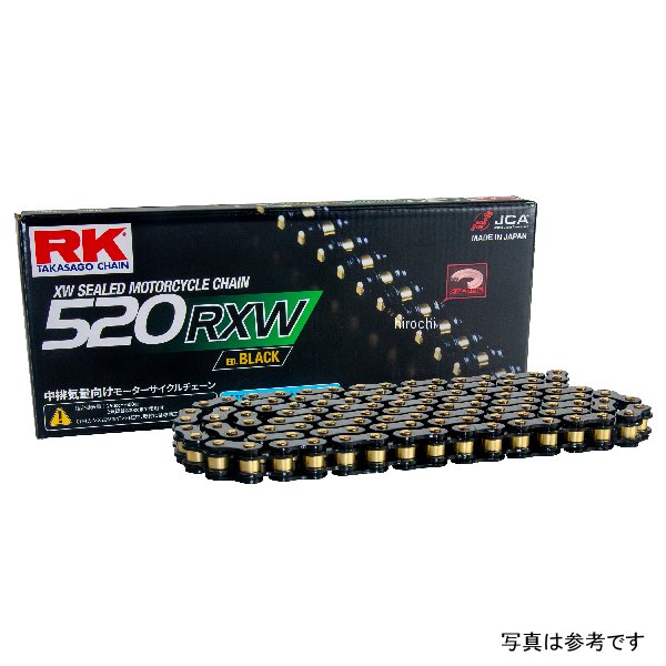 Wed様用 RKジャパン チェーン 120L ED BLACK 520XRE WO店