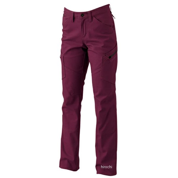 TSデザイン ハイブリッドコットンレディースカーゴパンツ ワイン 3Lサイズ WO店
