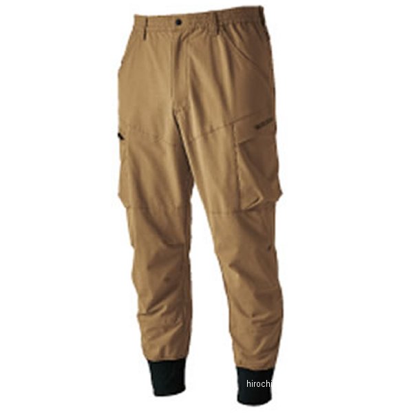 TSデザイン TS 4D メンズニッカーズリブカーゴパンツ キャメル LLサイズ WO店