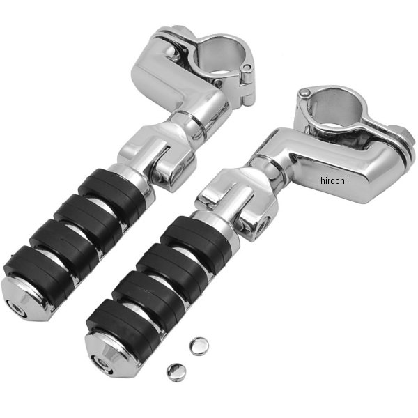 クリアキン Kuryakyn ハイウェイペグ オフセット ISO 1.25インチ(32mm) クランプ スモール 494807-TR WO店