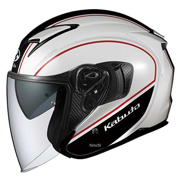 オージーケーカブト OGK KABUTO ジェットヘルメット EXCEED DELIE ホワイトブラック Lサイズ WO店｜au PAY マーケット