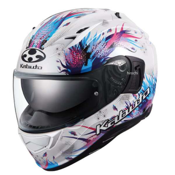カラーホワイトOKGカブト フルフェイスヘルメット KAMUI3 Sサイズ