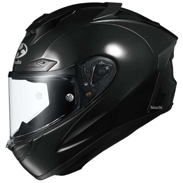 オージーケーカブト OGK KABUTO フルフェイスヘルメット F-17 ブラックメタリック Lサイズ(59-60cm) 4966094605209 WO店