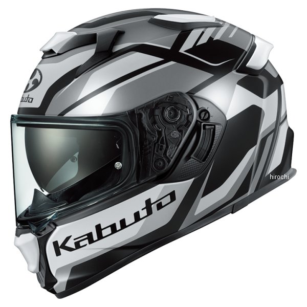 オージーケーカブト OGK KABUTO フルフェイスヘルメット KAMUI 5 GRAVIX フラットブラックグレー S(55-56cm)サイズ 4966094643812 WO店