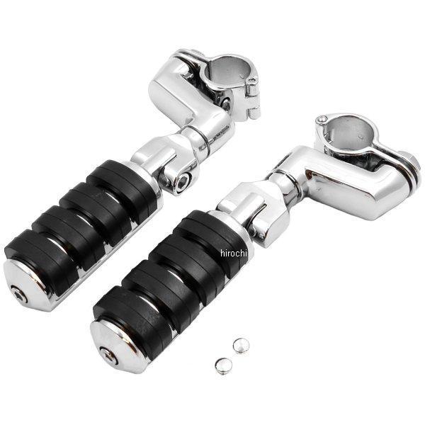 クリアキン Kuryakyn ハイウェイペグ オフセット ISO 1.25インチ(32mm) クランプ ラージ 497505-TR WO店