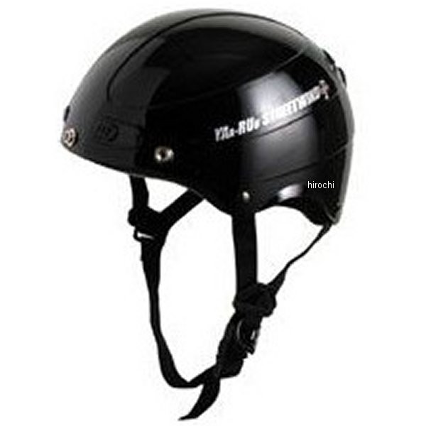 TNK工業 ハーフヘルメット ヤールー STR 黒 フリーサイズ(58