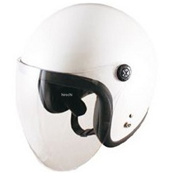 TNK工業 ジェットヘルメット JL-65SR パールホワイト フリーサイズ(58