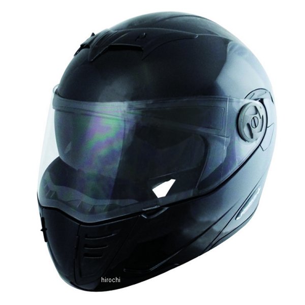 TNK工業 システムヘルメット ファントム 黒 Lサイズ (58-60?p未満) WO店