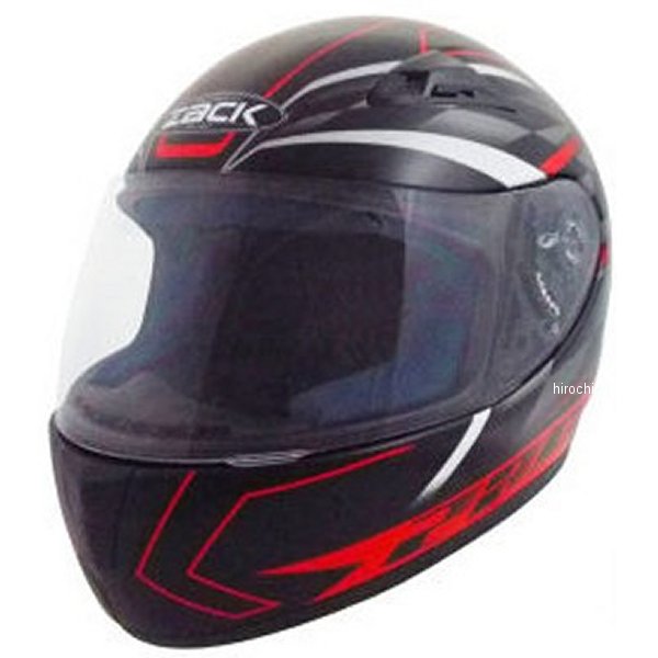 TNK工業 ZK-1 キッズフルフェイス  黒/赤 キッズサイズ WO店