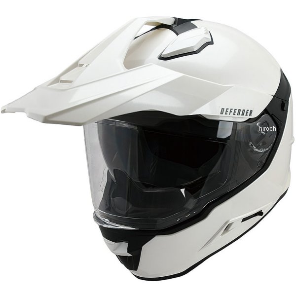 TNK工業 フルフェイスヘルメット ZD-8 ZACK パールホワイト M/Lサイズ(57-59?p) WO店