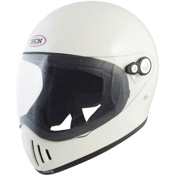 TNK工業 フルフェイスヘルメット 白 フリーサイズ(58-59cm) WO店