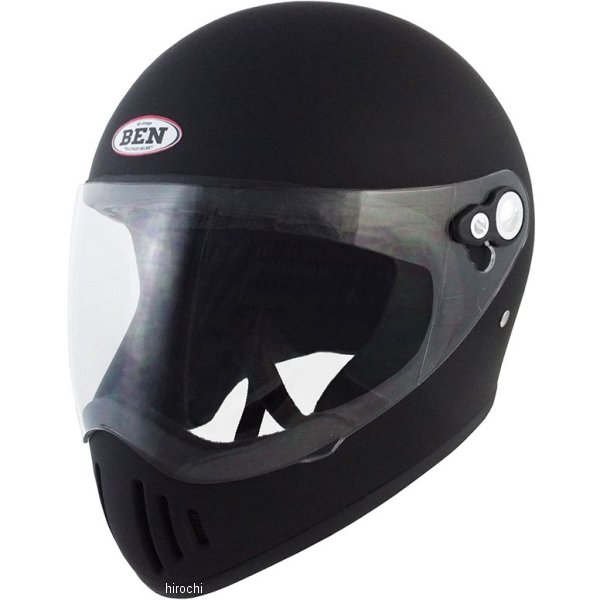 TNK工業 フルフェイスヘルメット マットブラック フリーサイズ(58-59cm