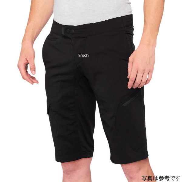 100% 100パーセント SHORT RIDECAMP BLACK 32 5001-0009 WO店