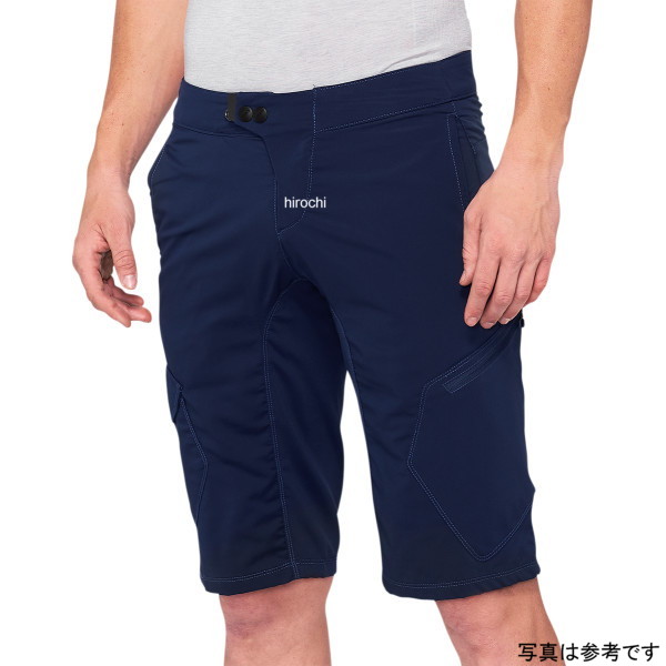 100% 100パーセント SHORT RIDECAMP NAVY 36 5001-0023 WO店