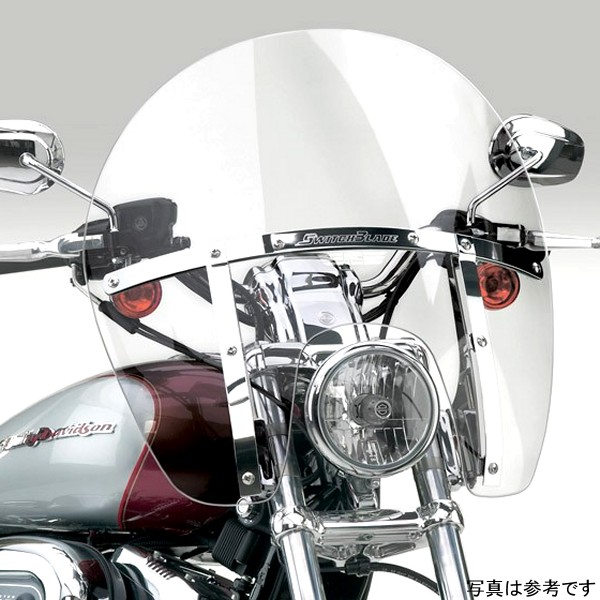 ナショナルサイクル National Cycle ウインドシールド スイッチブレード チョップド FXソフテイル クリア 557495-TR WO店
