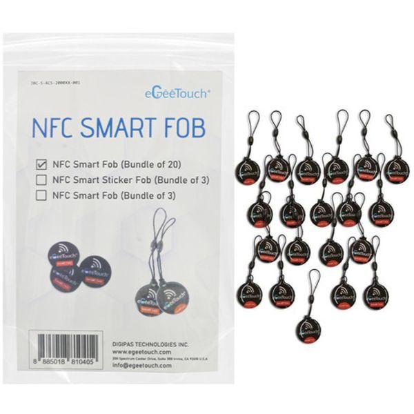 5ACS200020 JSB ジェーエスビ eGeeTouchNFC スマートタグ(20枚お得セット) 5-ACS-200020 WO店