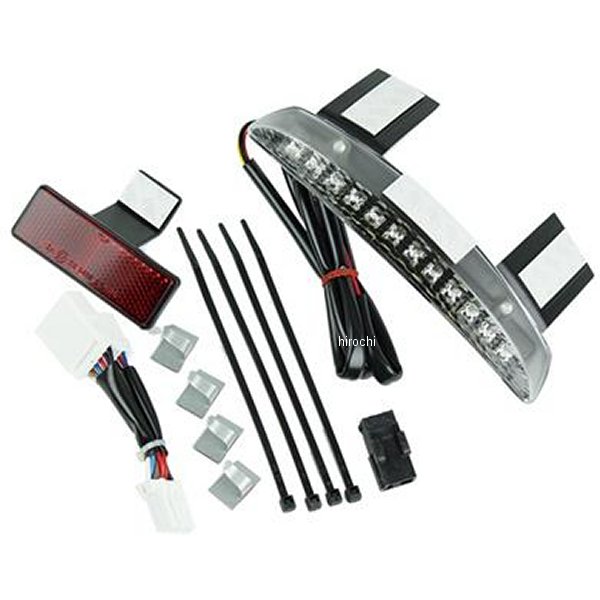 GOODS グッズ LEDインセットテールランプ キット クリア 61-89591 WO店の通販は