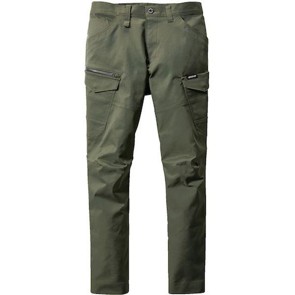 620214L  (株)バートル バ-トル カーゴパンツ ミルスグリーン 6202-14-L WO店の通販は 5,777円