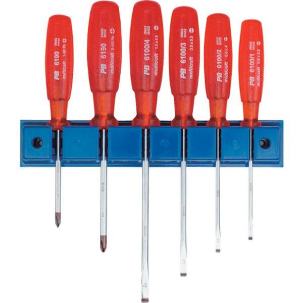PBスイスツールズ社 PBスイスツールズ マルチクラフト ドライバーセット ホルダー付 6244-TN WO店