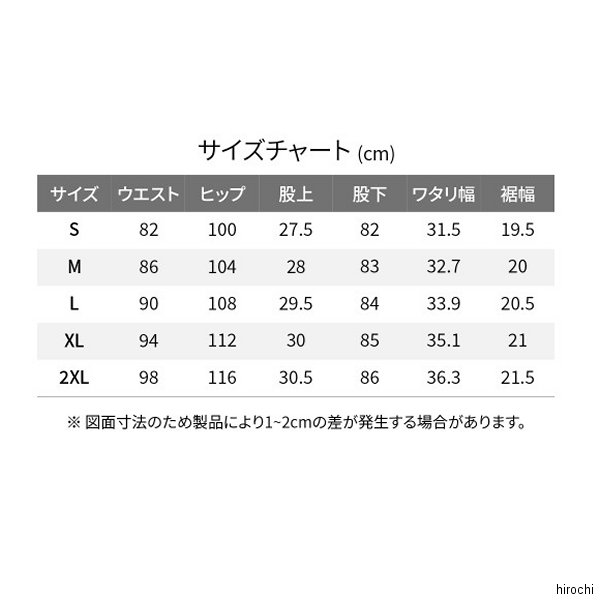 デイトナ DB-011 ヒートガードデニムパンツ インディゴ 2XLサイズ 63322 WO店_4