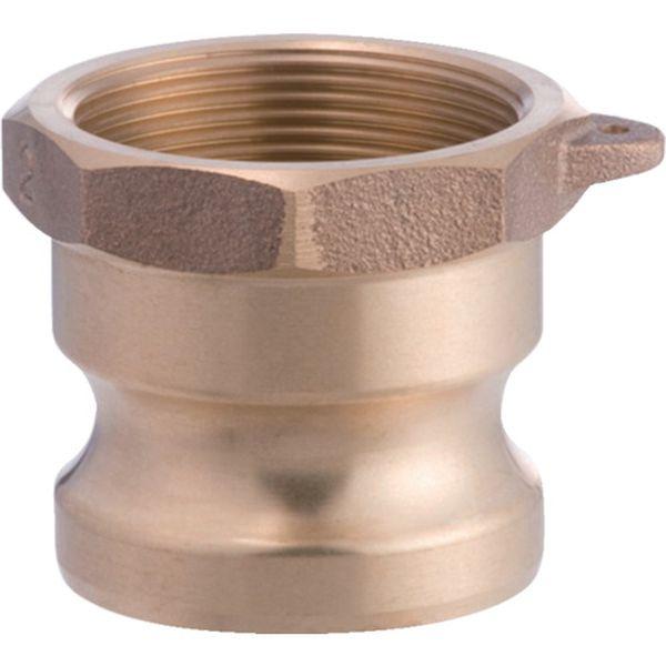 633AB3BR (株)トヨックス トヨックス カムロック アダプター メネジ ブロンズ 633-AB 3インチ BR 633AB3BR-TN WO店