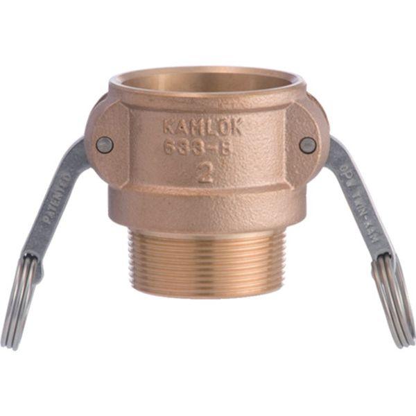 633BB2BR (株)トヨックス トヨックス カムロック カプラー オネジ ブロンズ 633-BB 2インチ BR 633BB2BR-TN WO店