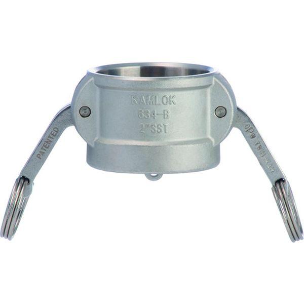 トヨックス 634-B カムロック カプラー ダストキャップ 4インチ ステンレス SST 634-B-4-SST WO店の通販は 28,527円