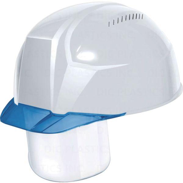 AA23CSVHA8KPWB 超軽量 透明バイザーヘルメット(シールド面付) AA23-CSV KP 白/ブルー 6505086-TN WO店