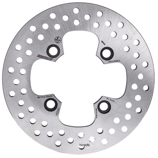 ブレーキング BRAKING HO20FI ディスクローター フロント専用 ホンダ フュージョン/SE 86-07 65417 WO店