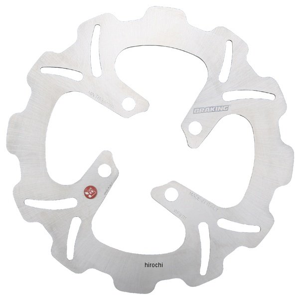 ブレーキング BRAKING WF8111 ディスクローター フロント左側専用 ホンダ PCX125/150 10-17 65466 WO店