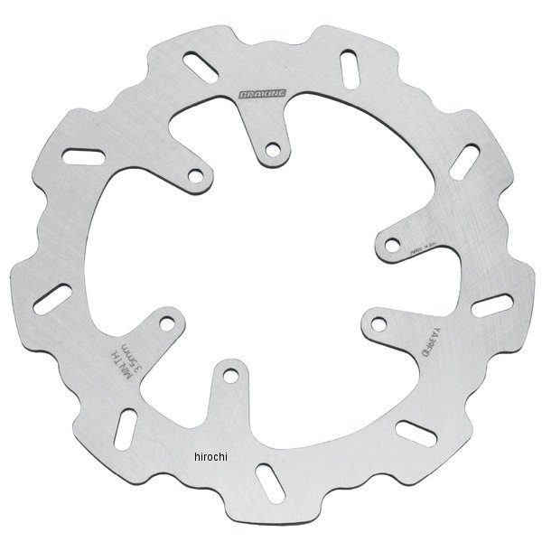 ブレーキング BRAKING YA39FID ディスクローター フロント専用 ヤマハ トリッカー250/S 65476 WO店