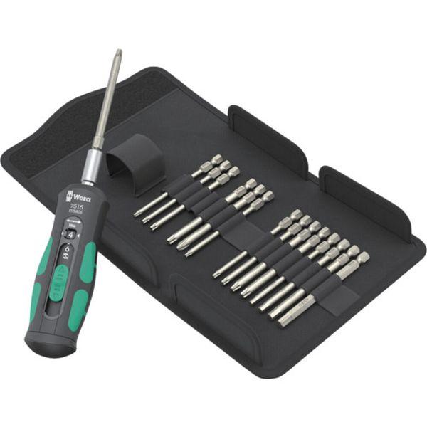 Wera社 Wera 7515/16 差替式クラフトフォームセーフトルクドライバー スピード 汎用セット1 6576920-TN WO店
