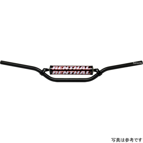 レンサル RENTHAL 7/8” トライアルバー 5.0インチ 黒 660-01-BK WO店