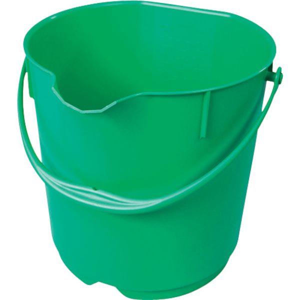 (株)バーテック バーテック バーキンタX カラーバケツ 15L 緑 BKXCB-15G 66218200-TN WO店