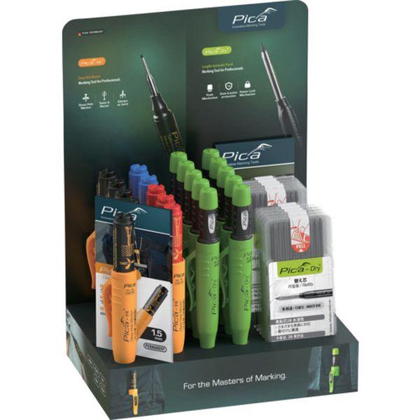 建築用シャープペンシル＋マーカーセット“Mix Display Dry” 箱入りセット 6632503-TN WO店